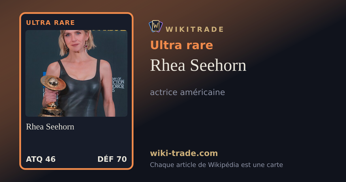 Rhea Seehorn — carte Ultra rare
