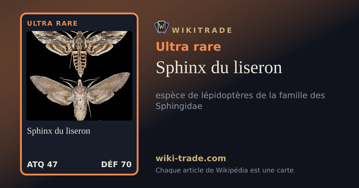 Sphinx du liseron — carte Ultra rare