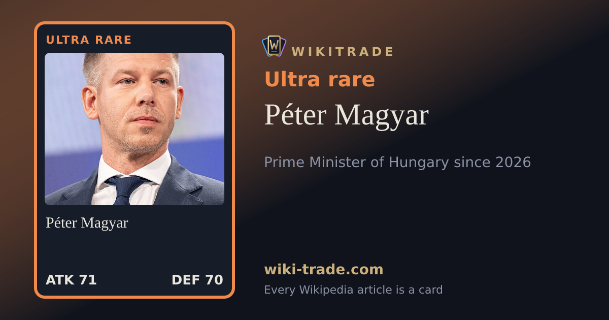 Péter Magyar — Ultra rare card