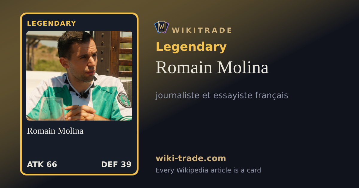 Romain Molina — Legendary card