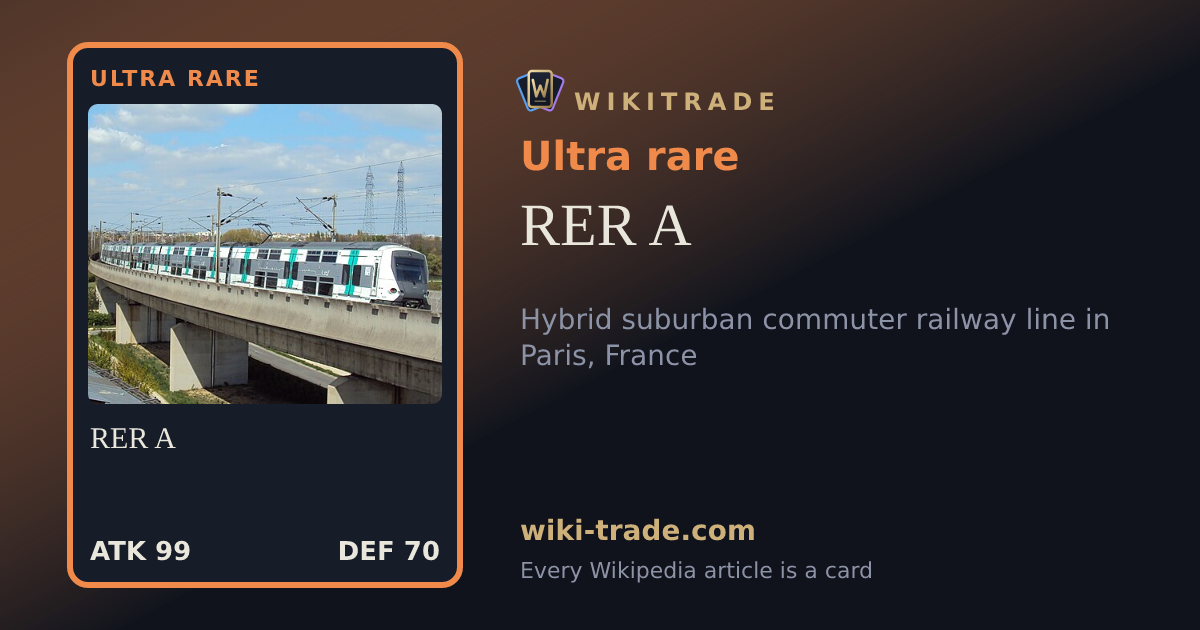 RER A — Ultra rare card