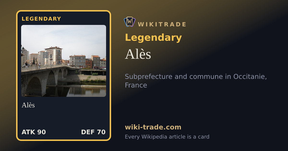 Alès — Legendary card