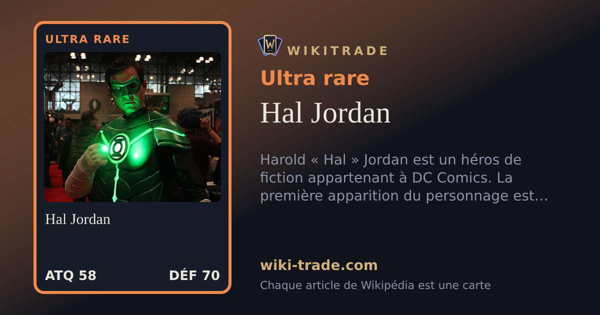 Hal Jordan — carte Ultra rare
