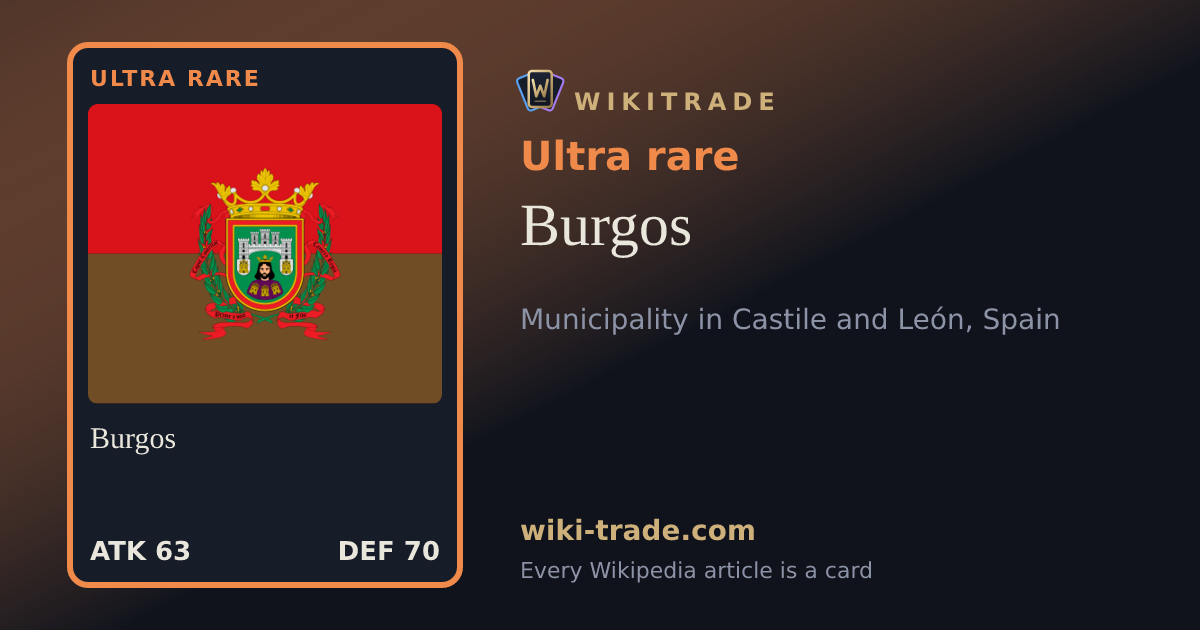 Burgos — Ultra rare card