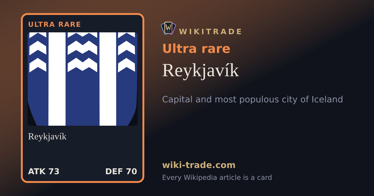 Reykjavík — Ultra rare card