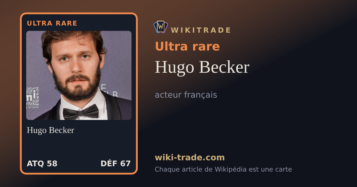 Hugo Becker — carte Ultra rare