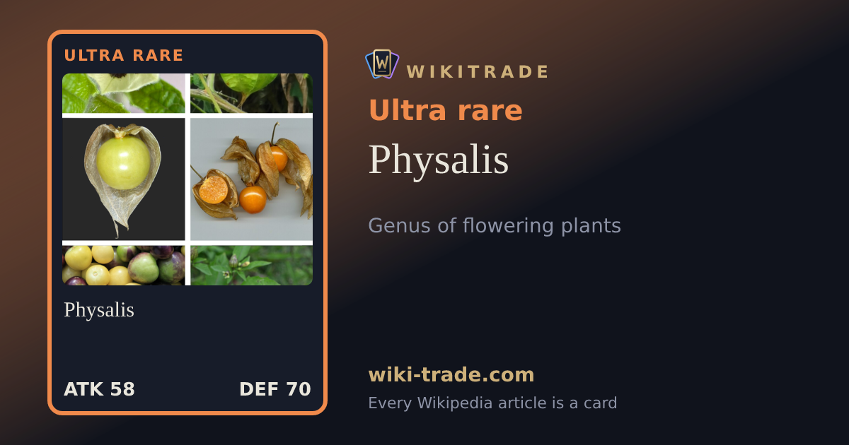 Physalis — Ultra rare card