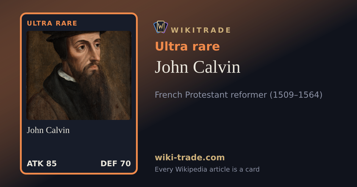 John Calvin — Ultra rare card