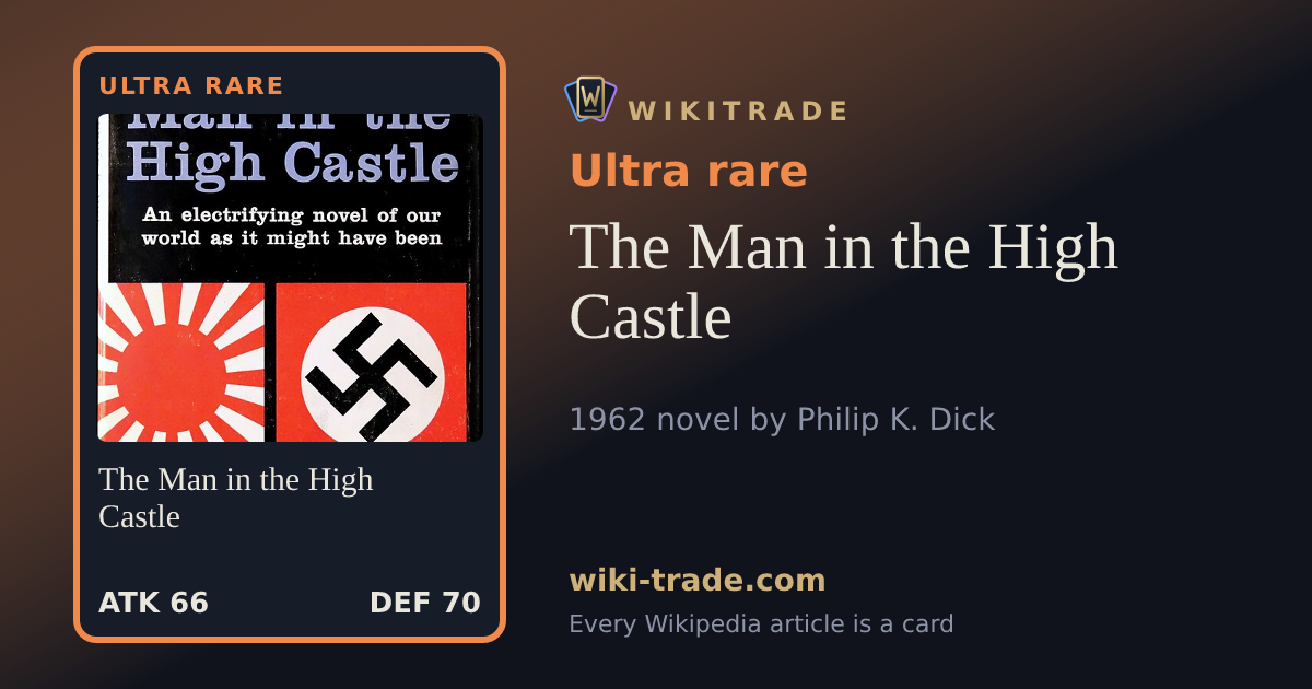 The Man in the High Castle — Ultra rare card