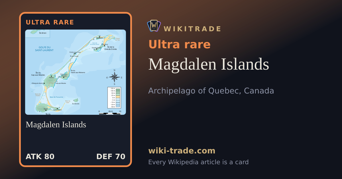 Magdalen Islands — Ultra rare card
