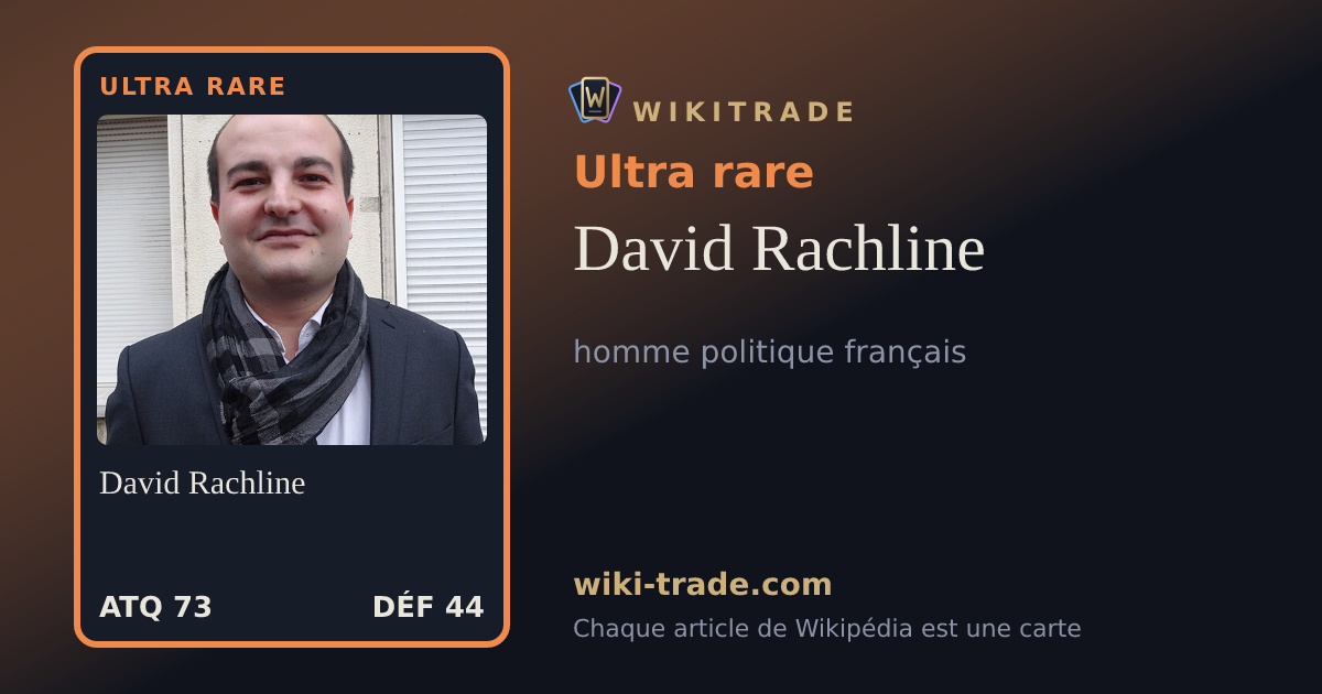 David Rachline — carte Ultra rare