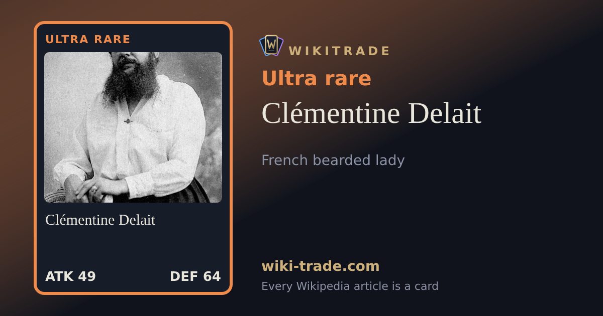 Clémentine Delait — Ultra rare card