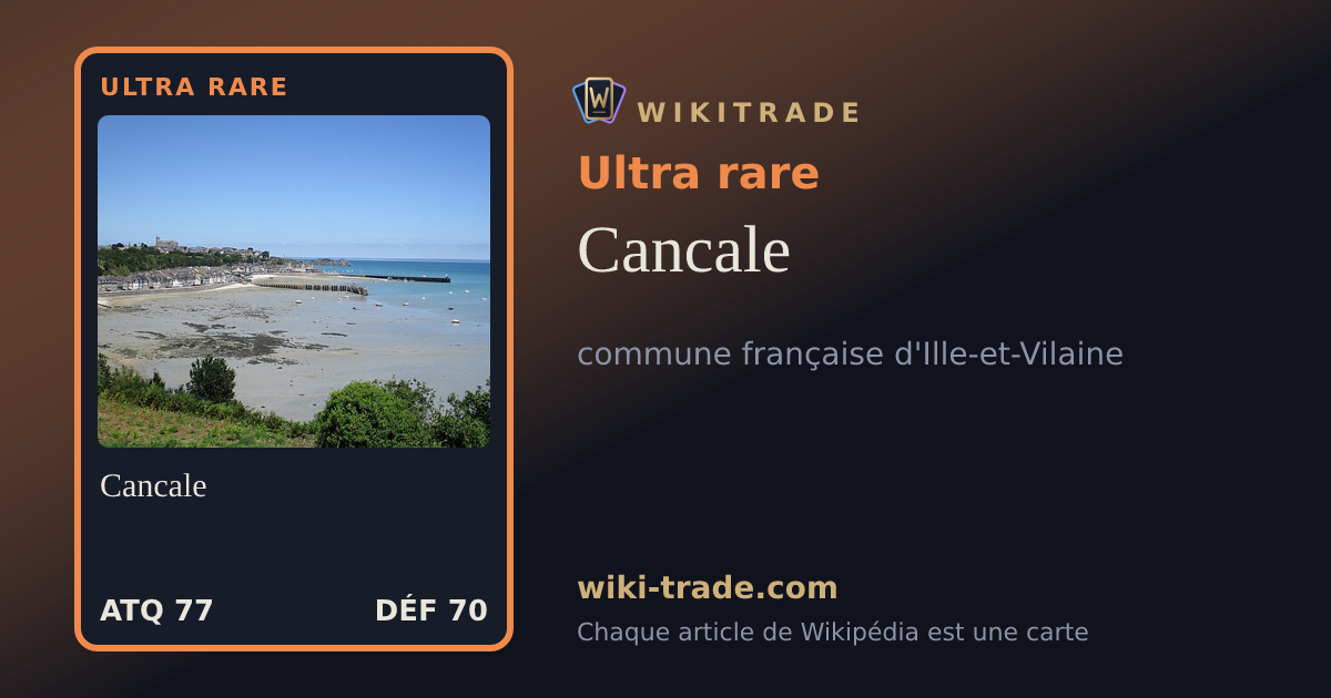 Cancale — carte Ultra rare