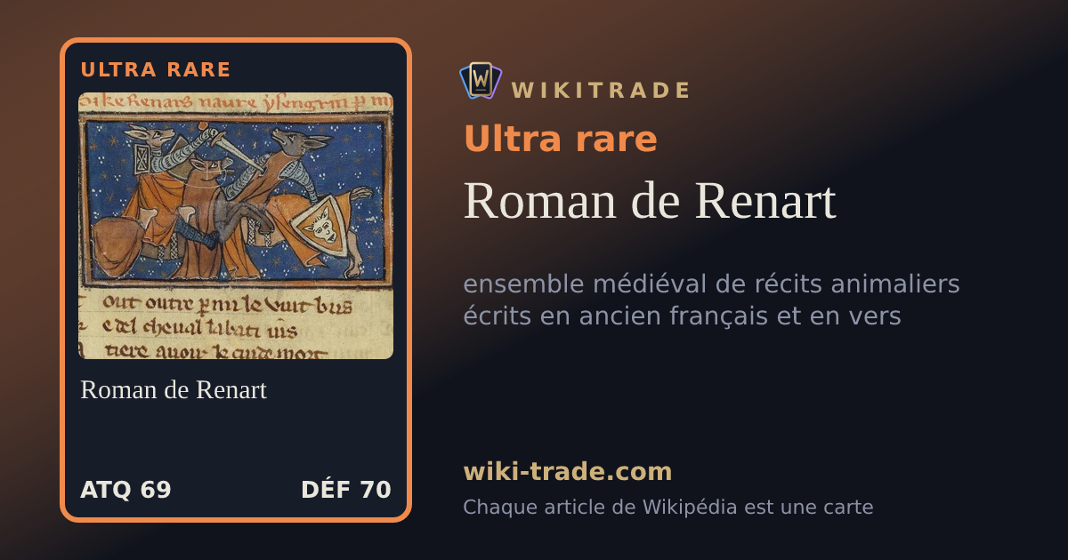 Roman de Renart — carte Ultra rare