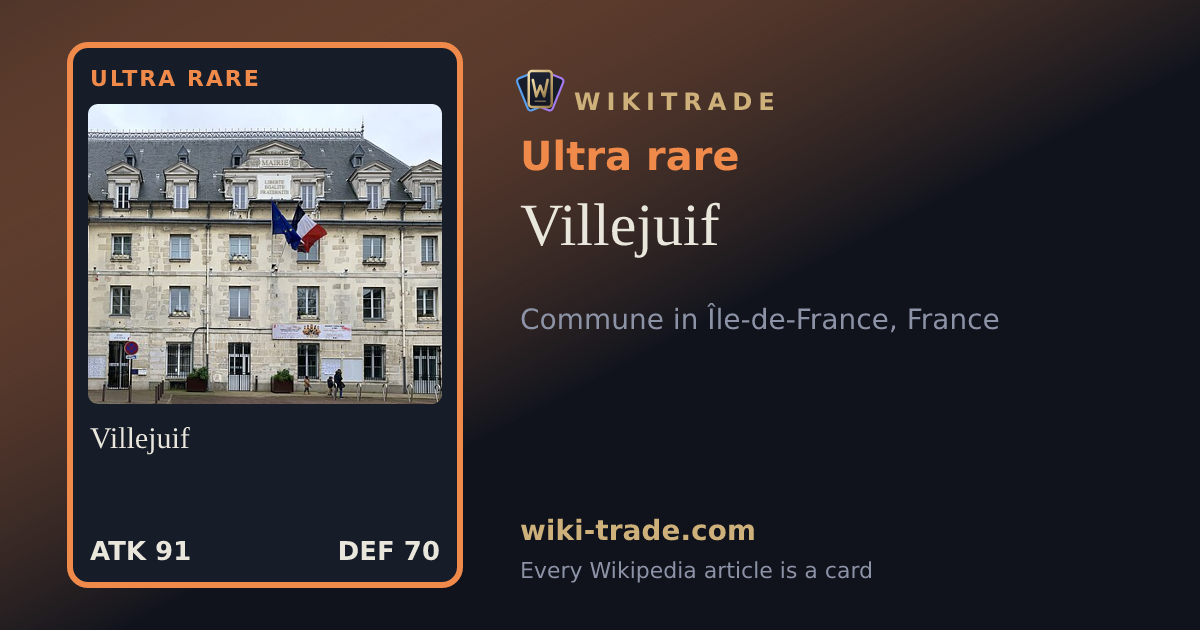 Villejuif — Ultra rare card