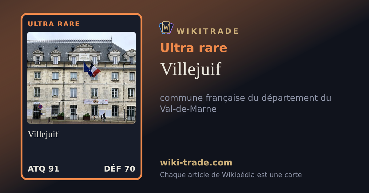 Villejuif — carte Ultra rare