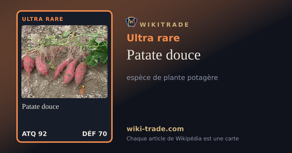 Patate douce — carte Ultra rare