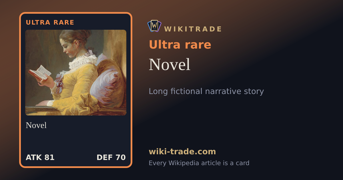 Novel — Ultra rare card
