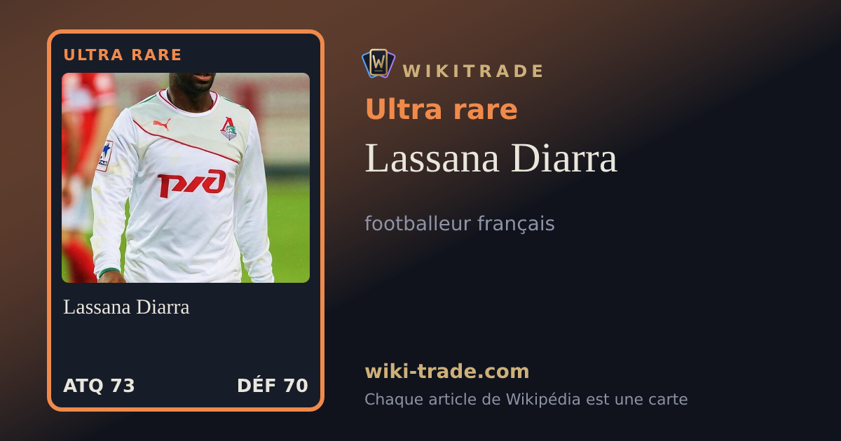 Lassana Diarra — carte Ultra rare