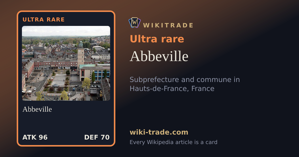 Abbeville — Ultra rare card