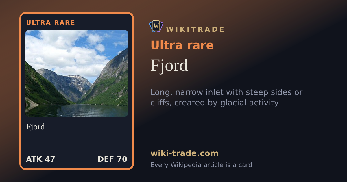 Fjord — Ultra rare card