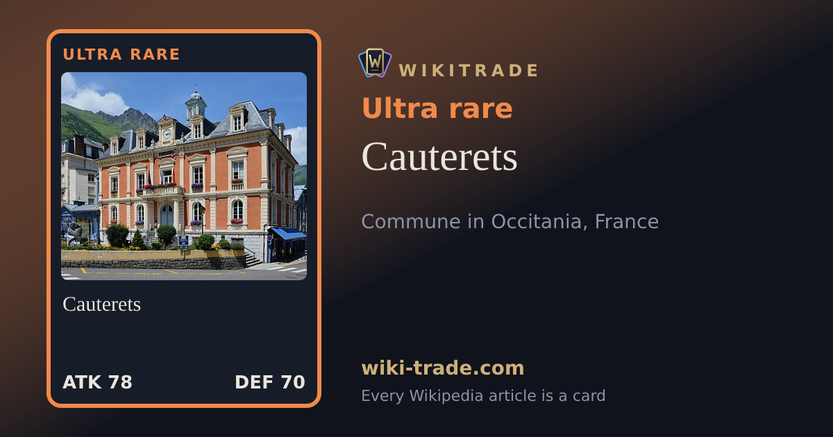 Cauterets — Ultra rare card