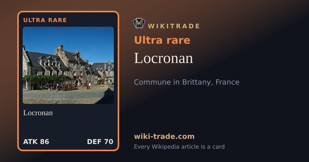 Locronan — Ultra rare card