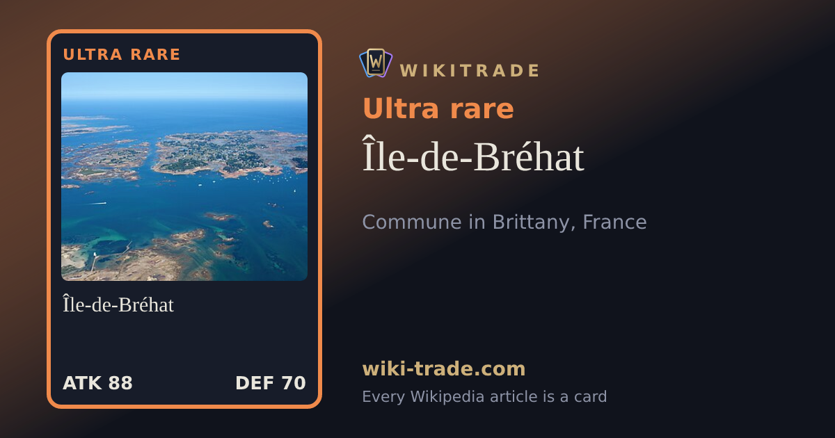 Île-de-Bréhat — Ultra rare card