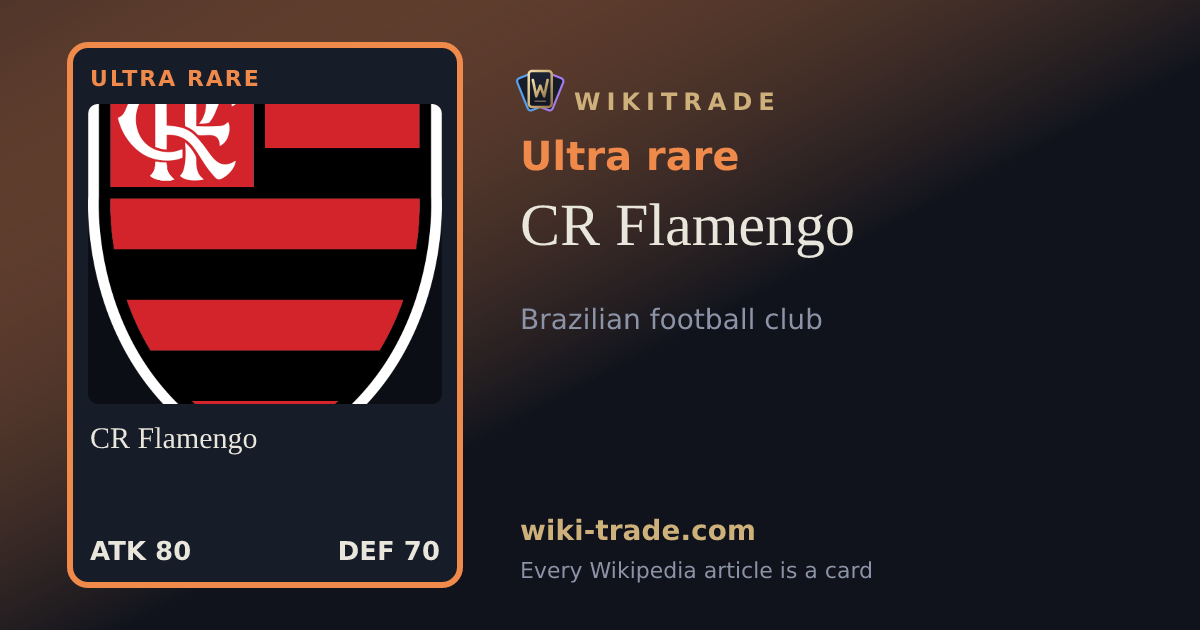 CR Flamengo — Ultra rare card