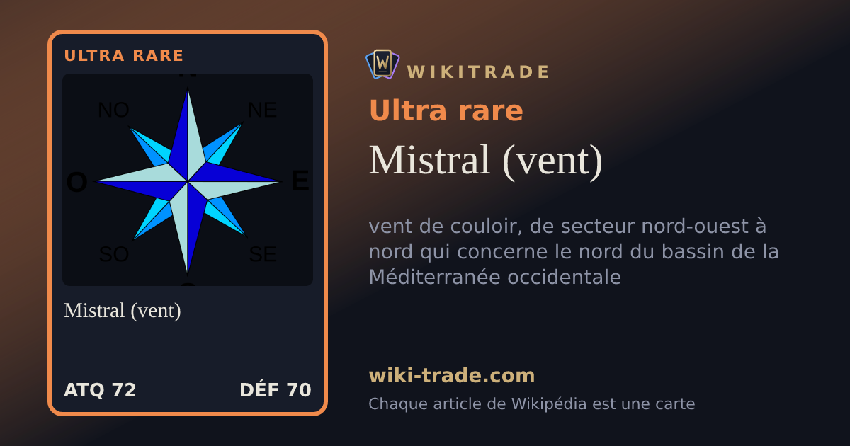 Mistral (vent) — carte Ultra rare