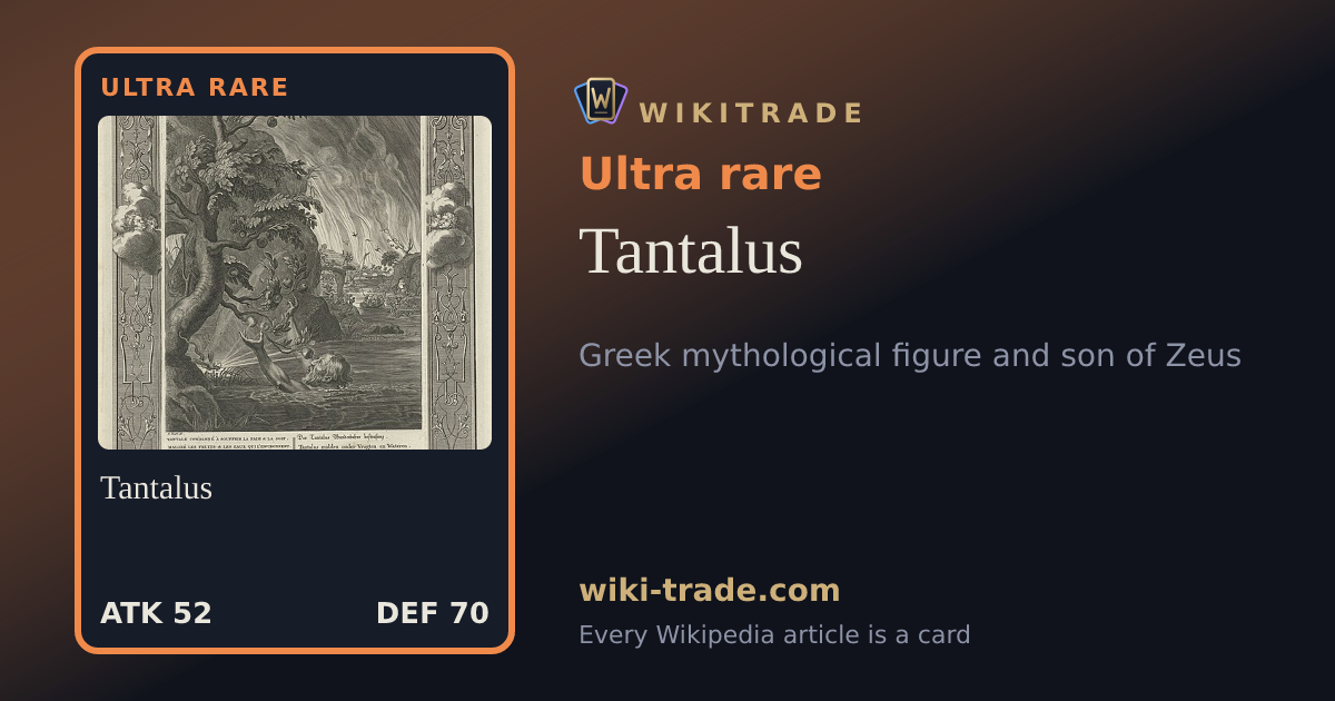 Tantalus — Ultra rare card