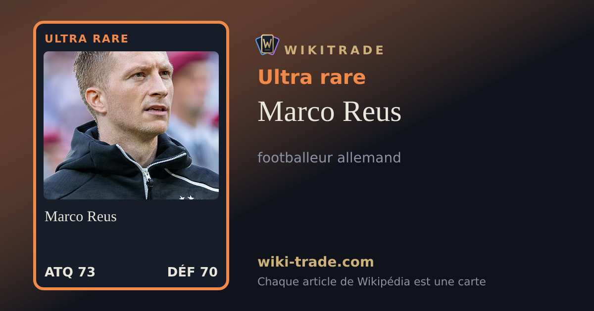 Marco Reus — carte Ultra rare