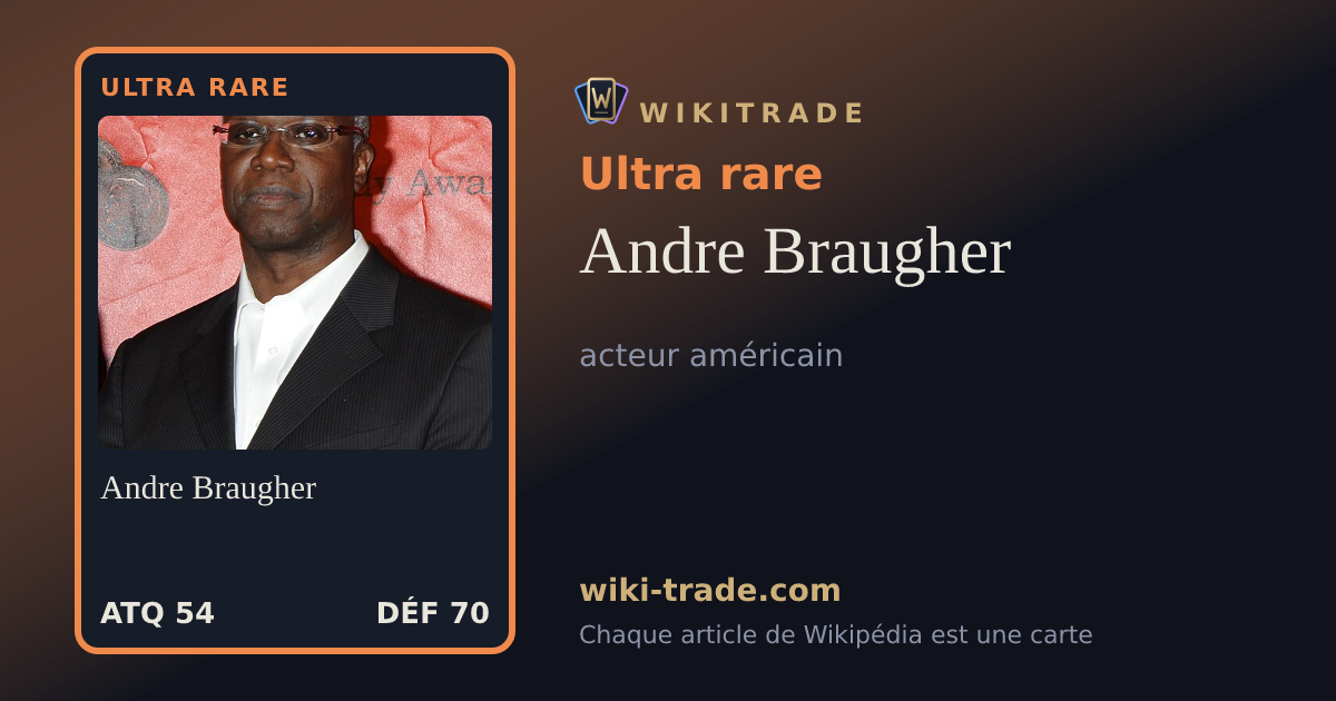 Andre Braugher — carte Ultra rare