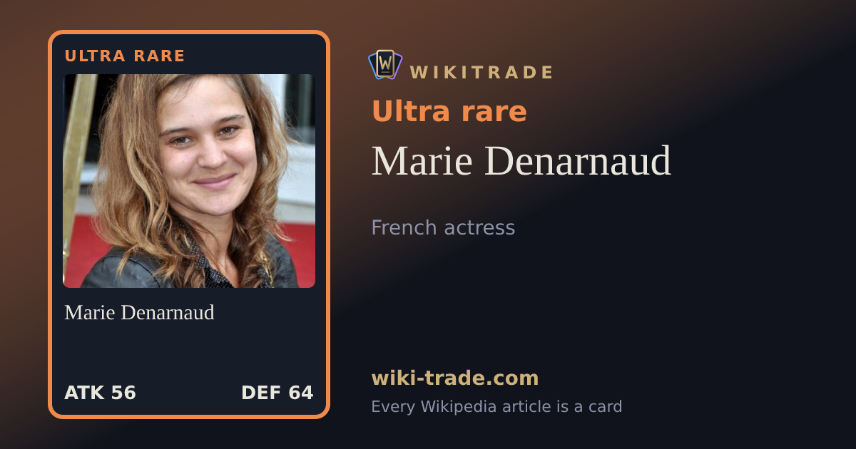 Marie Denarnaud — Ultra rare card