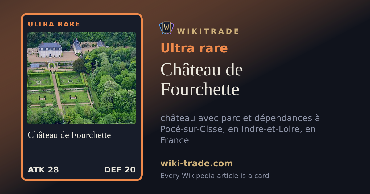 Château de Fourchette — Ultra rare card