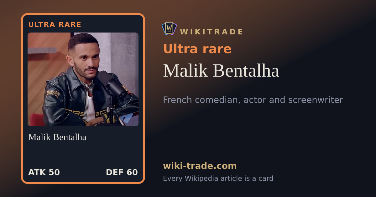 Malik Bentalha — Ultra rare card
