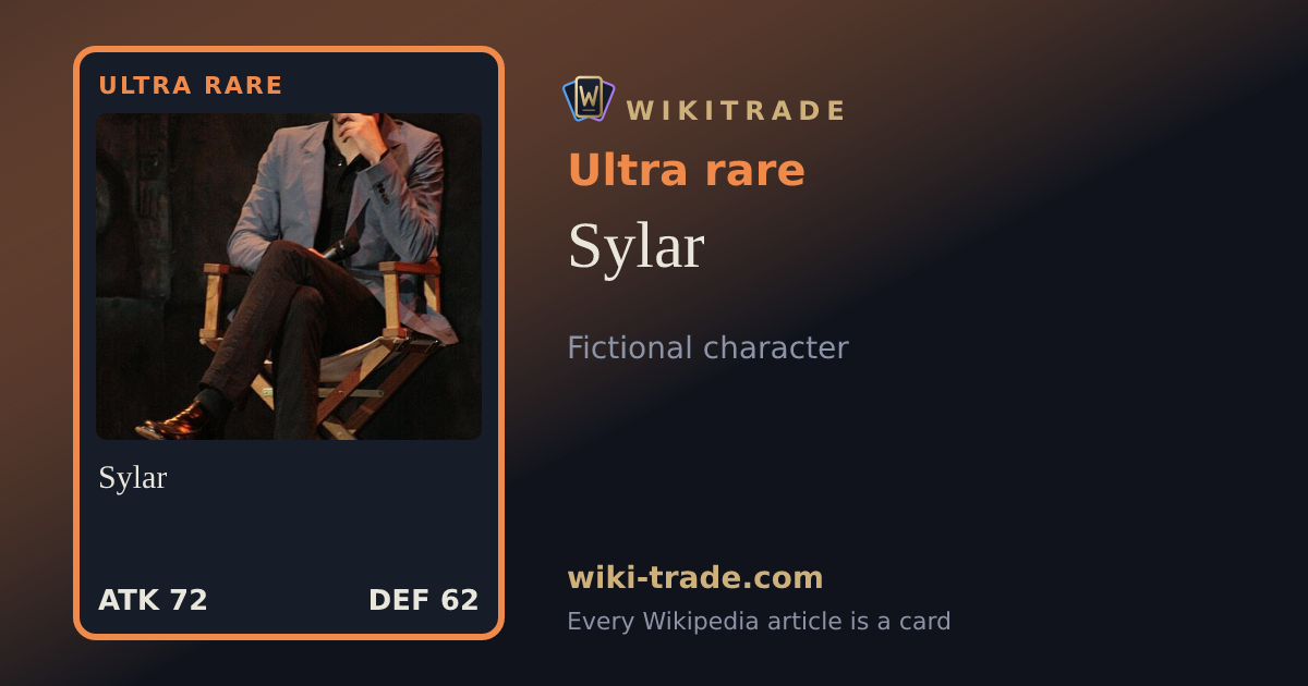 Sylar — Ultra rare card