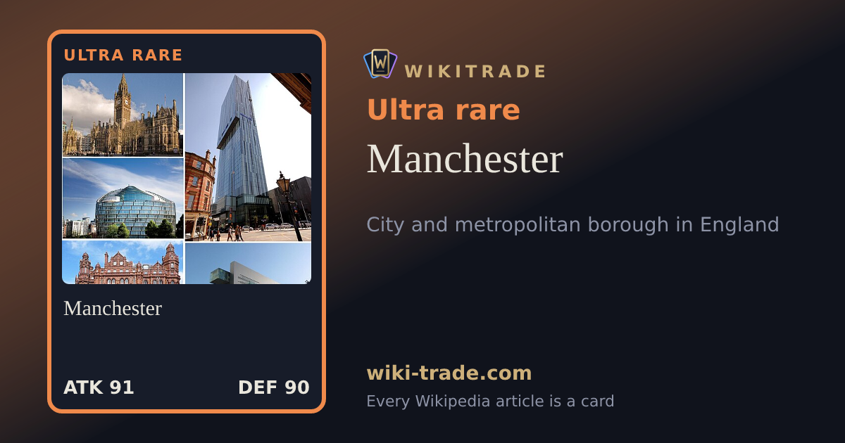 Manchester — Ultra rare card