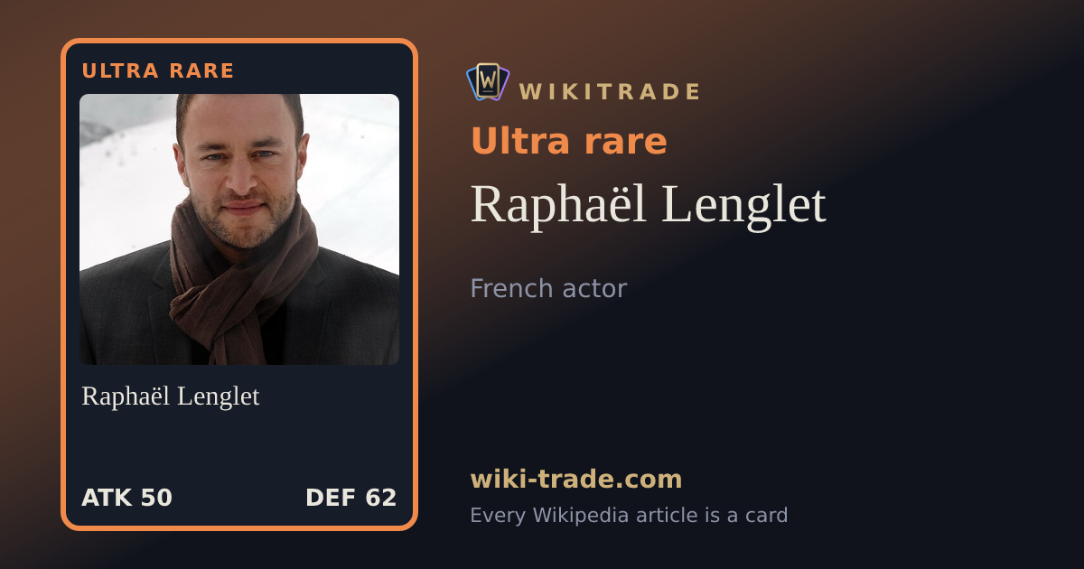 Raphaël Lenglet — Ultra rare card