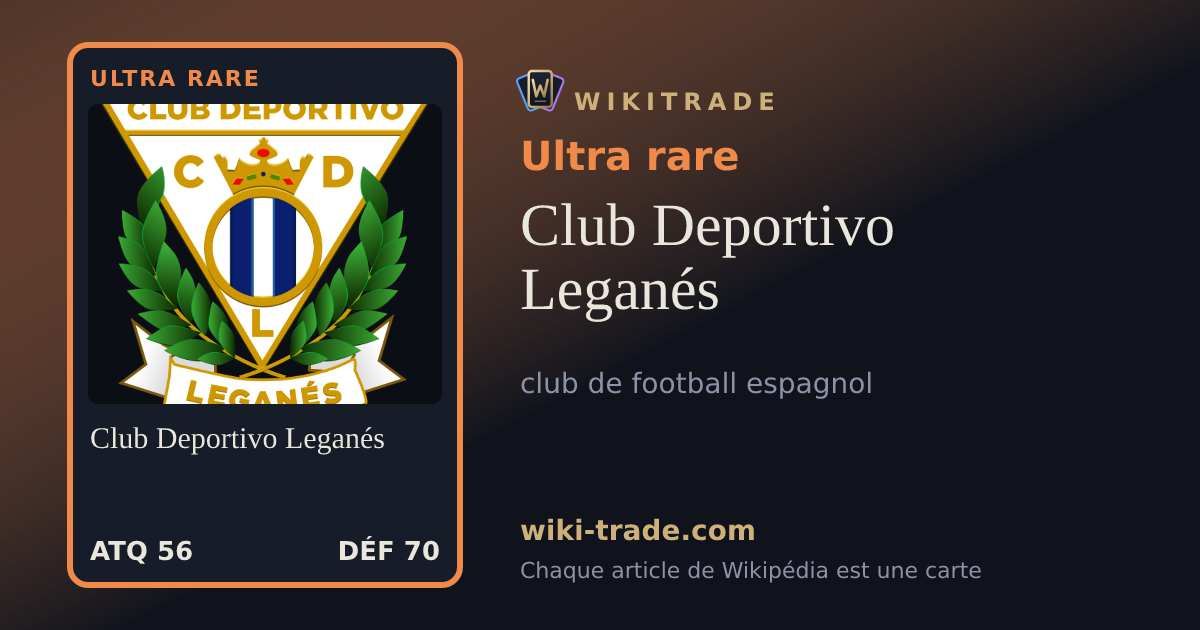 Club Deportivo Leganés — carte Ultra rare
