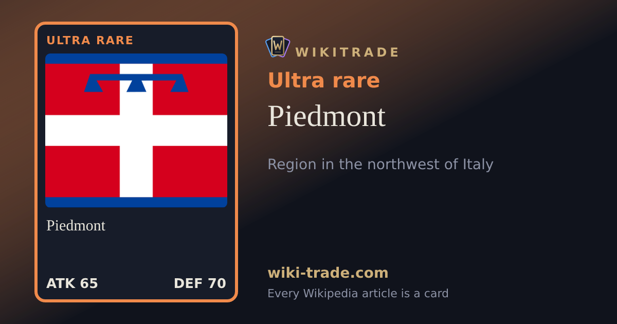 Piedmont — Ultra rare card