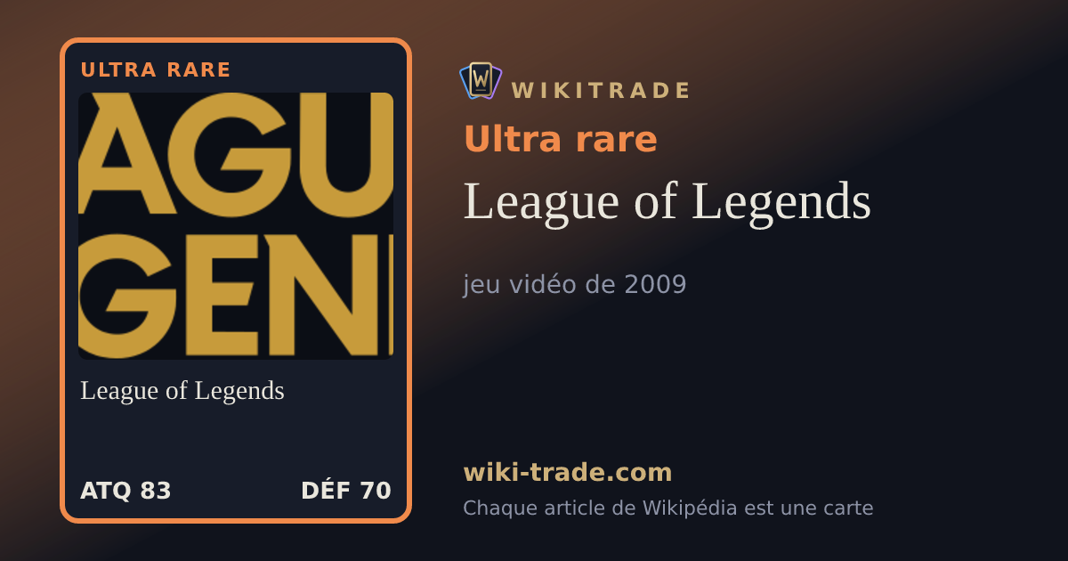 League of Legends — carte Ultra rare
