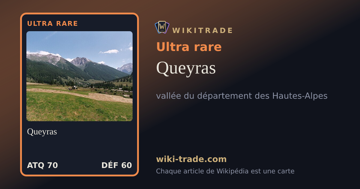 Queyras — carte Ultra rare