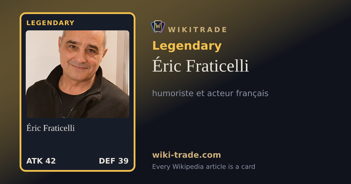 Éric Fraticelli — Legendary card