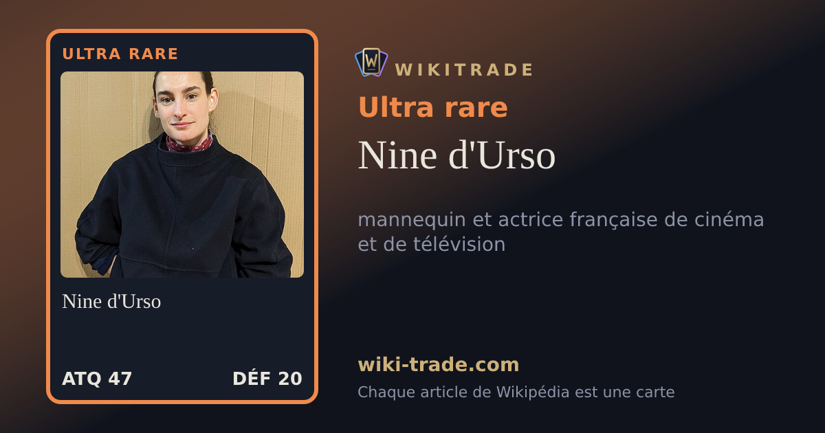 Nine d'Urso — carte Ultra rare
