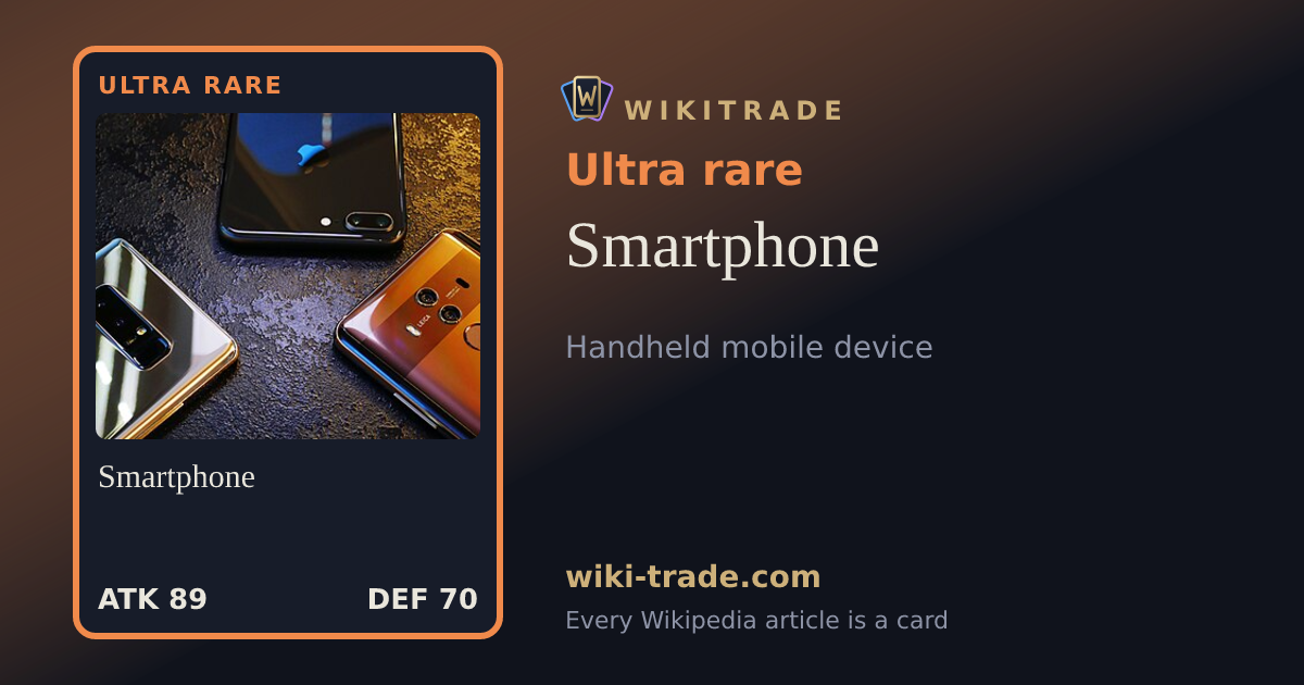 Smartphone — Ultra rare card