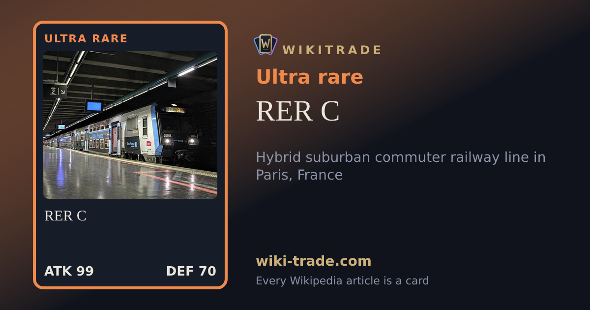 RER C — Ultra rare card