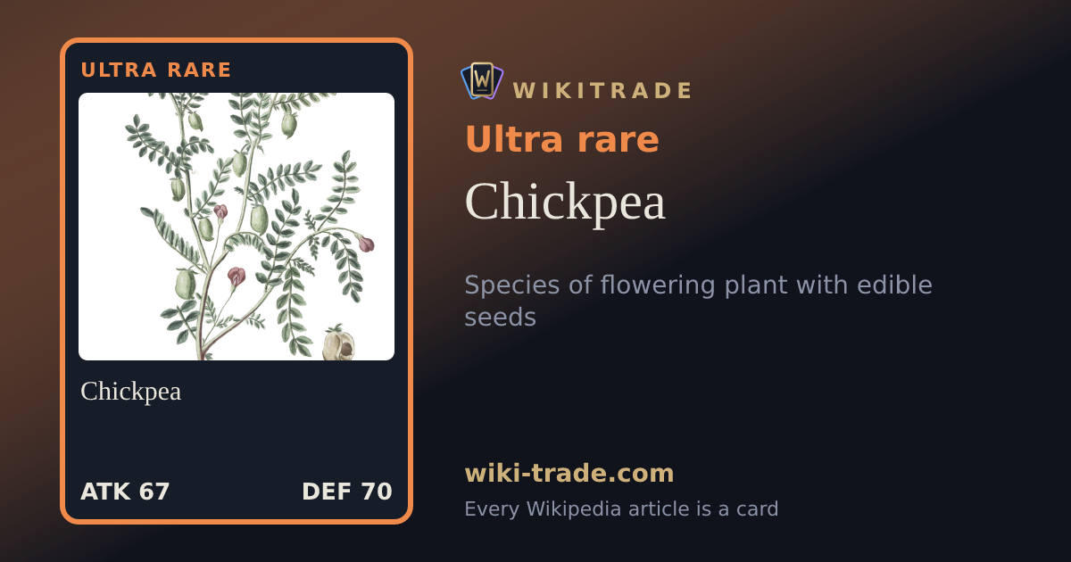 Chickpea — Ultra rare card