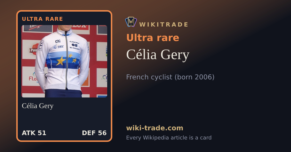 Célia Gery — Ultra rare card