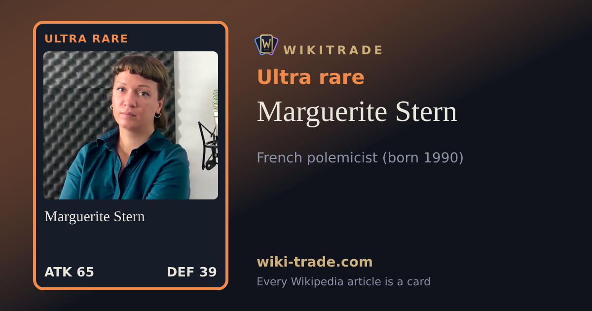 Marguerite Stern — Ultra rare card